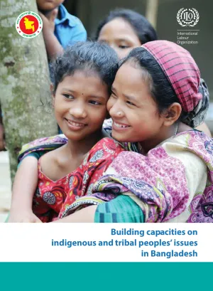 Cover of the report on capacity building on the issues of indigenous and tribal people of Bangladesh
