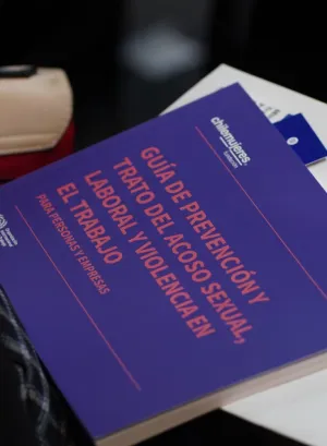 Cover - El sector empresarial previene la violencia y el acoso en el trabajo en Chile 