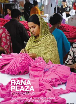 Cover of the Bangladesh Rana Plaza - Two years on review 