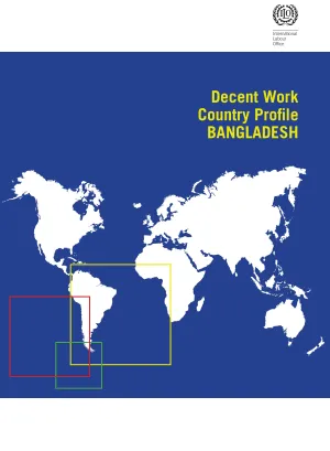 Cover of the Bangladesh decent work profile 2013