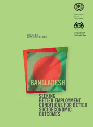 Cover of the growth with equity report for Bangladesh