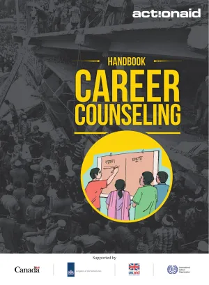 Cover of the career counselling handbook for Bangladesh's Rana Plaza survivors