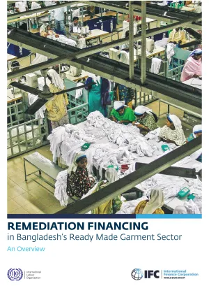 Cover of the Bangladesh remediation financing report