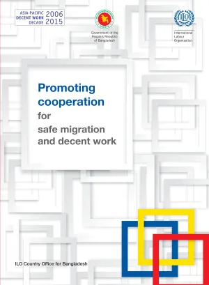 Cover of the cooperation for safe migration and decent work report