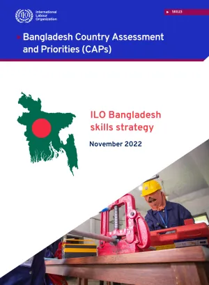 Cover page of the Bangladesh skills strategy