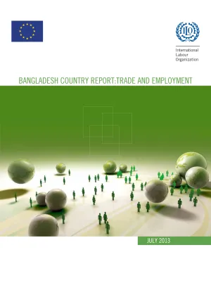 Cover of the Bangladesh trade and employment report