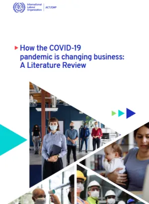 Cover image - How the covid-19 pandemic is changing business