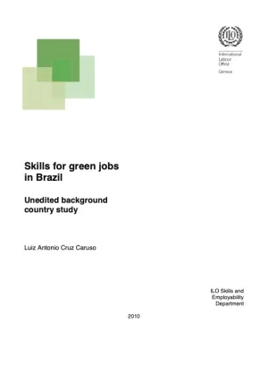 Cover_ Skills for green jobs in Brazil 2010