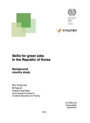 Cover_Skills for green jobs in Republic of Korea 2010