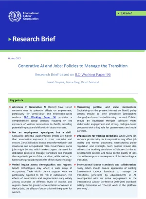 Generative AI and Jobs