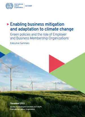 Cover image - enabling business mitigation.