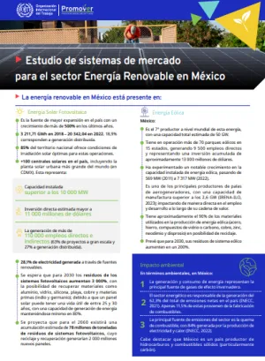 Estudio de sistemas de mercado para el sector Energía Renovable en México