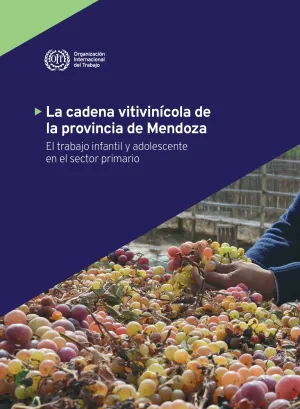 Tapa del estudio "La cadena vitivinícola de la provincia de Mendoza"