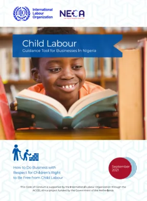 cover image - child labour guidance tool for business