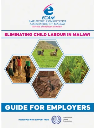 cover image - malawi employers guide on elimination of child labour