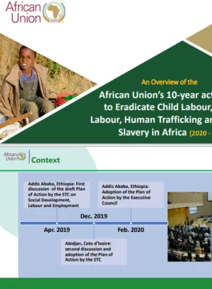 cover image - the AU ten year action plan