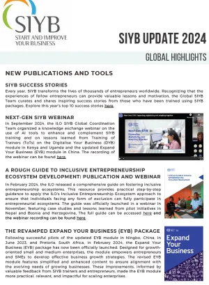 SIYB update 2024 cover image