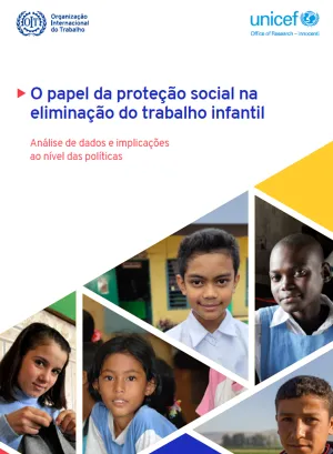 Rosto de várias crianças