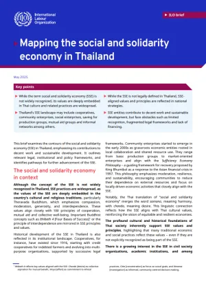 Mapping the social and solidarity economy in Thailand