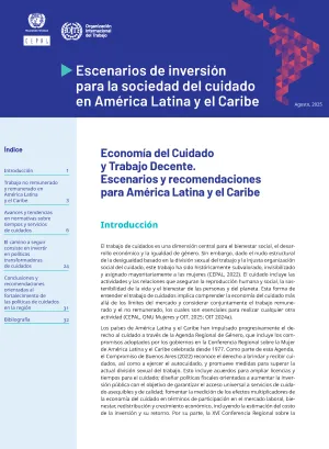 Economía del cuidado y trabajo decente_Escenarios y recomendaciones para América Latina y el Caribe