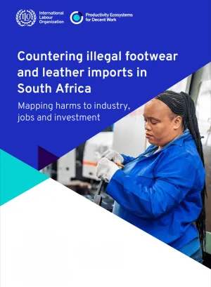 women working with protection gloves in a South-African enterprise