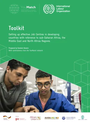 Cover for 2021 Toolkit on setting up effective job centres