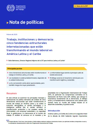 Portada de la nota de políticas