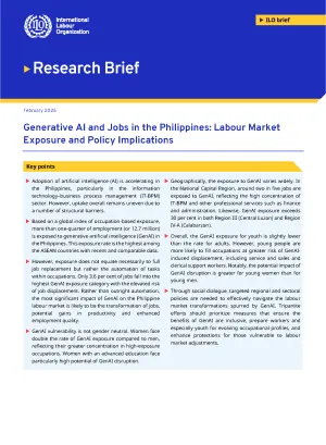 cover of the report brief on generative AI
