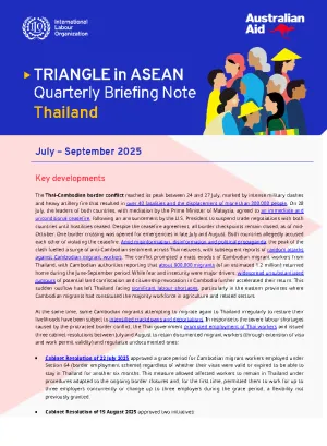 TRIANGLE in ASEAN Quarterly Briefing Note: Thailand