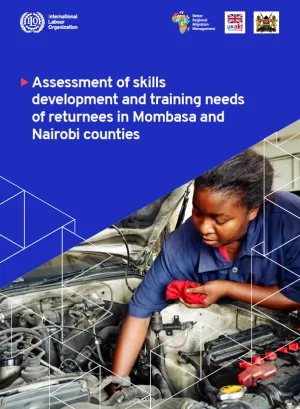 Cover page showing a woman working on a car engine.