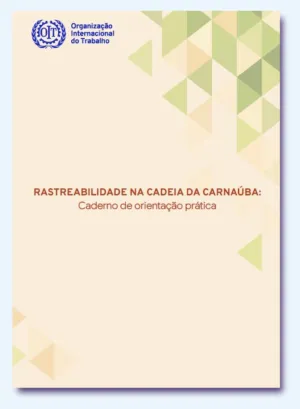 Capa do guia "Rastreabilidade na cadeia da carnaúba"
