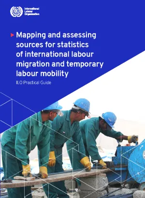 Cover with foreign workers on construction
