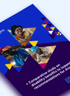 Teaser image of Comparative study on disability benefits to support recommendations for Angola, EN