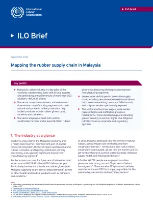 Mapping the rubber supply chain in Malaysia