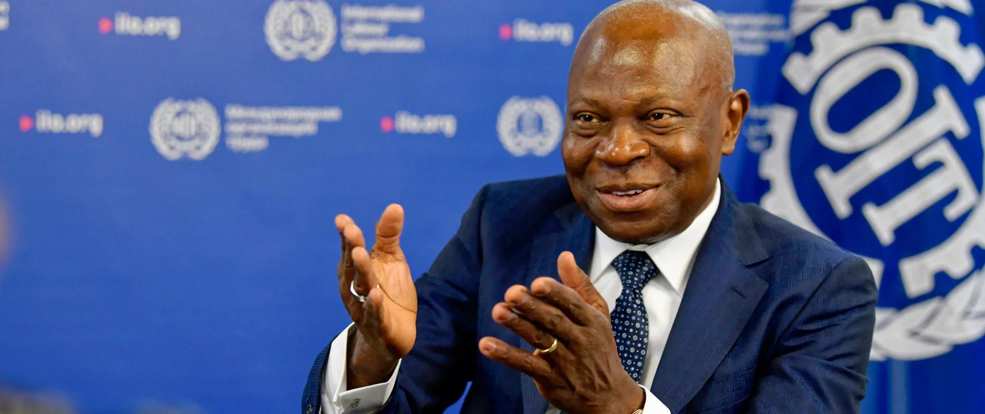 ILO Director-General Gilbert F. Houngbo
