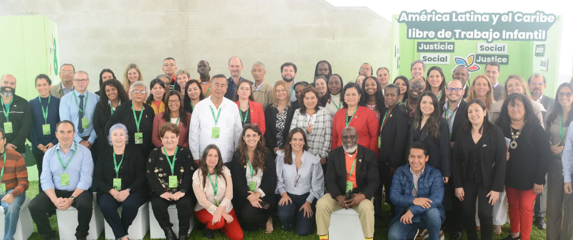 Group photo of regional child labour focal points