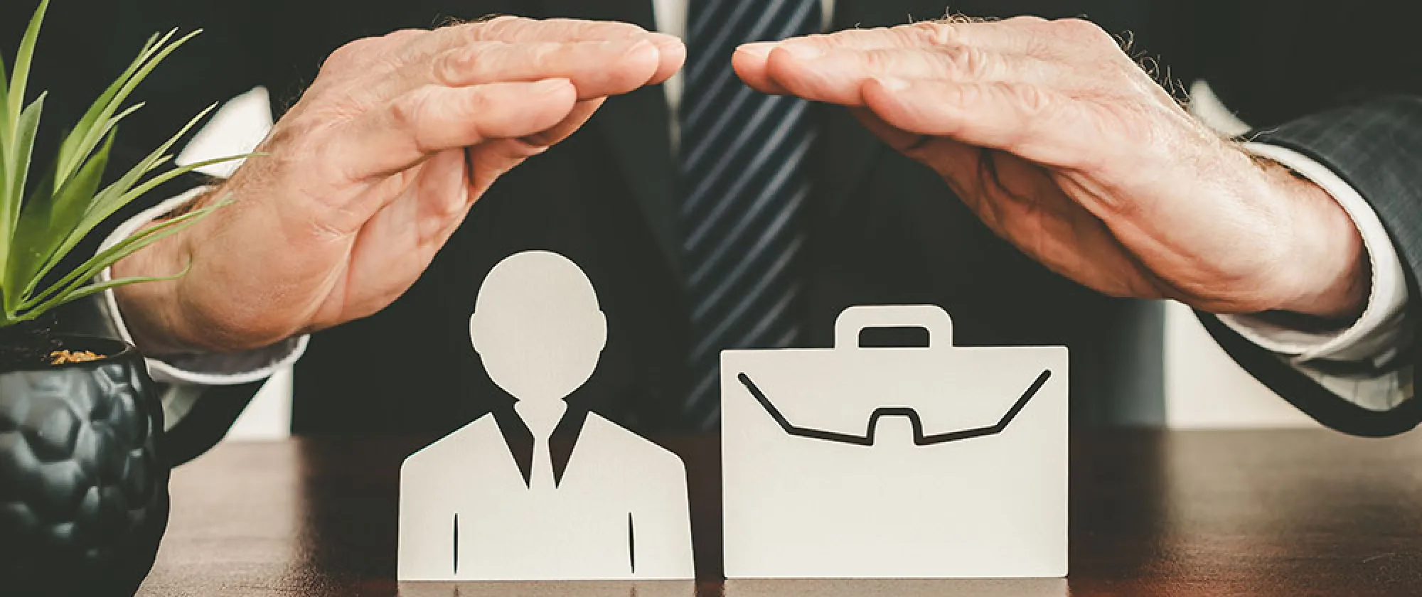 Job loss insurance concept image