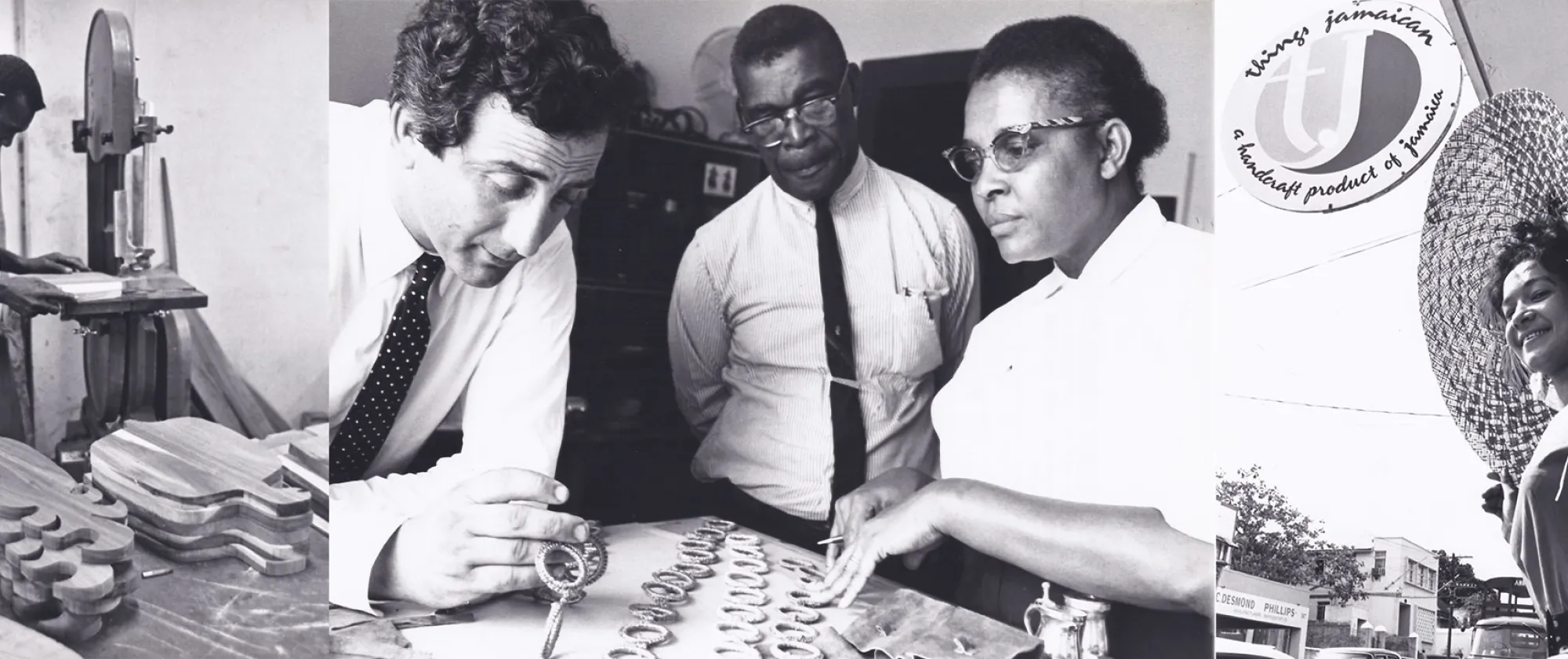Photo collage of the ILO-UNDP Things Jamaica Project