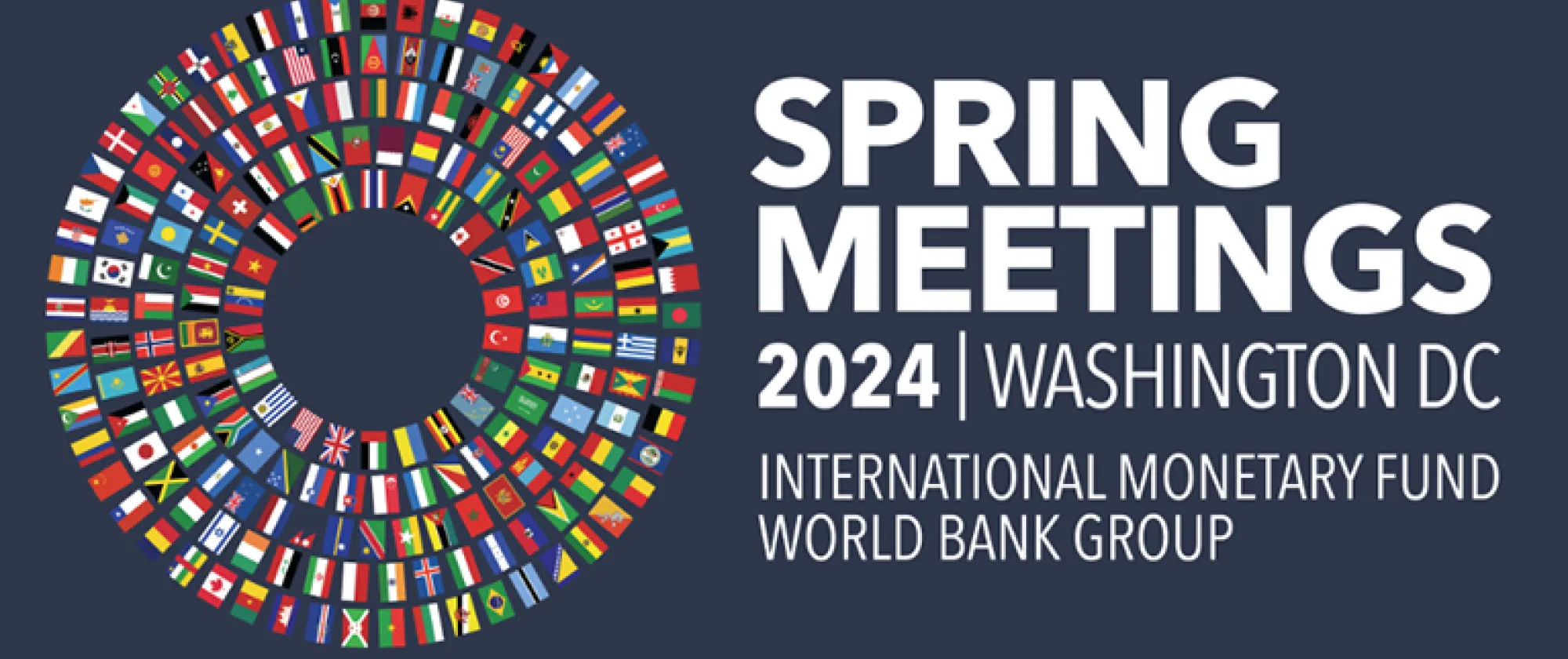 IMF and World Bank spring meetings 2024 logo