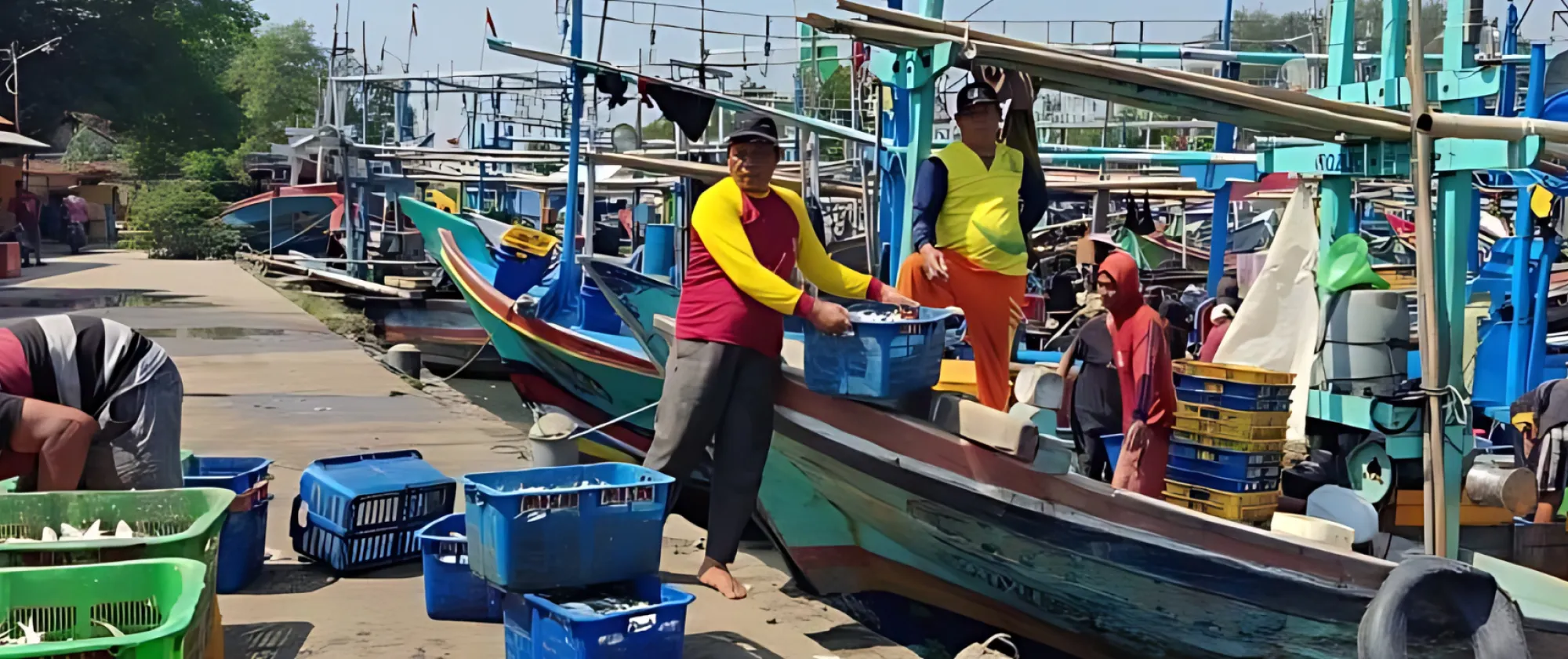 UPSCALED Indonesia establishes the first MRC for migrant fishing vessel crews in Pemalang Regency