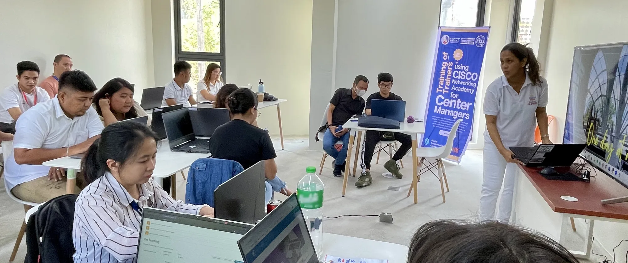 training at the digital hub