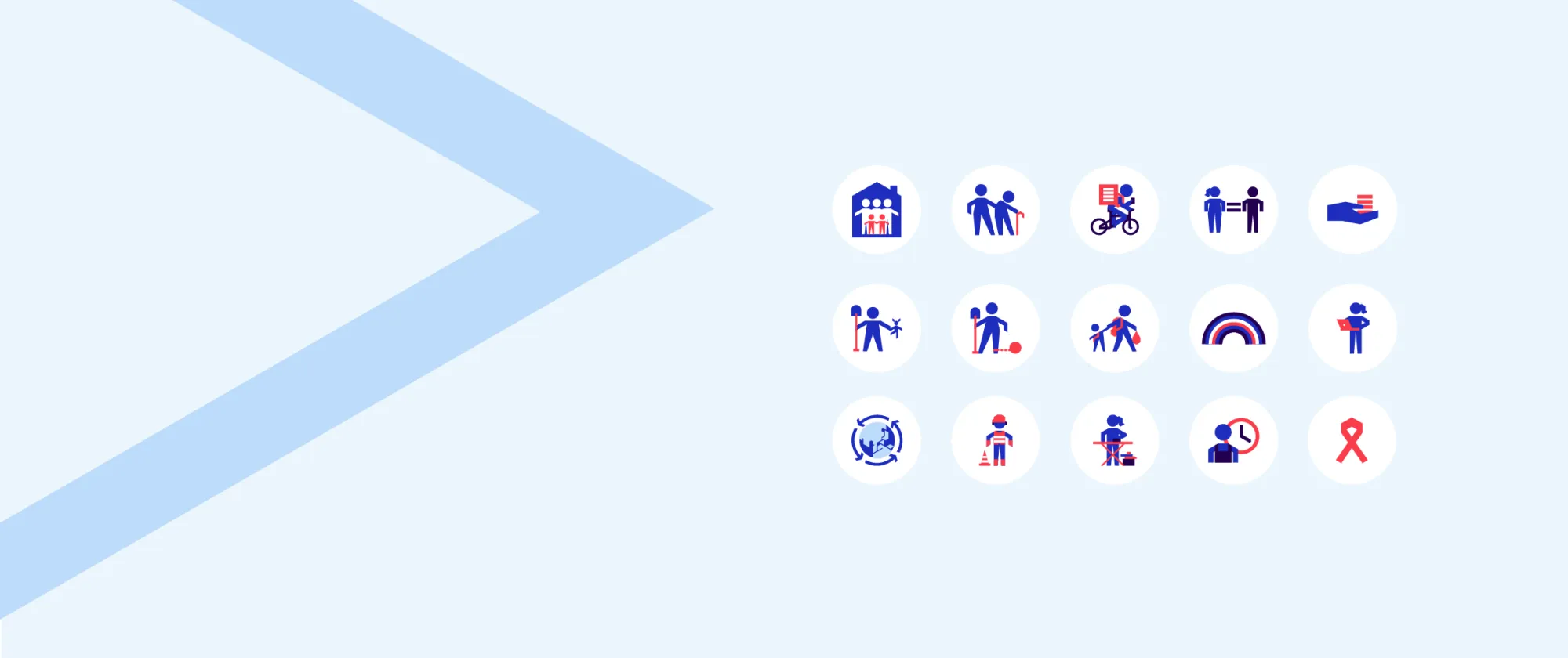 Illustration of ILO topics