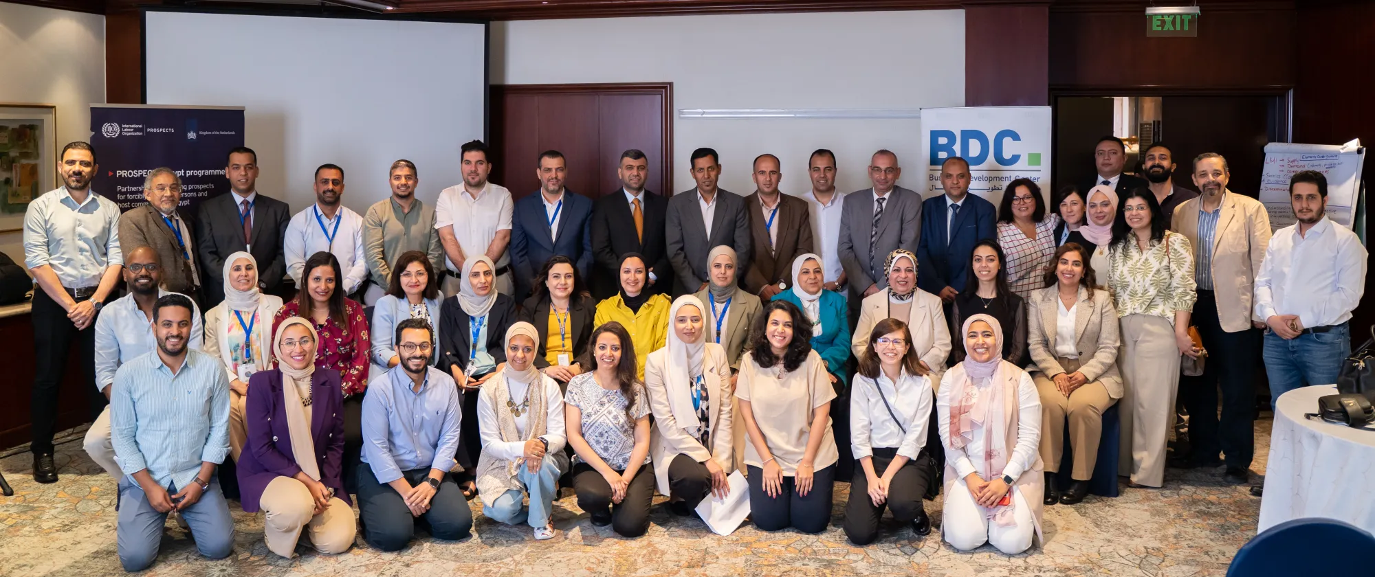 group of ILO PROSPECTS programme stakeholders