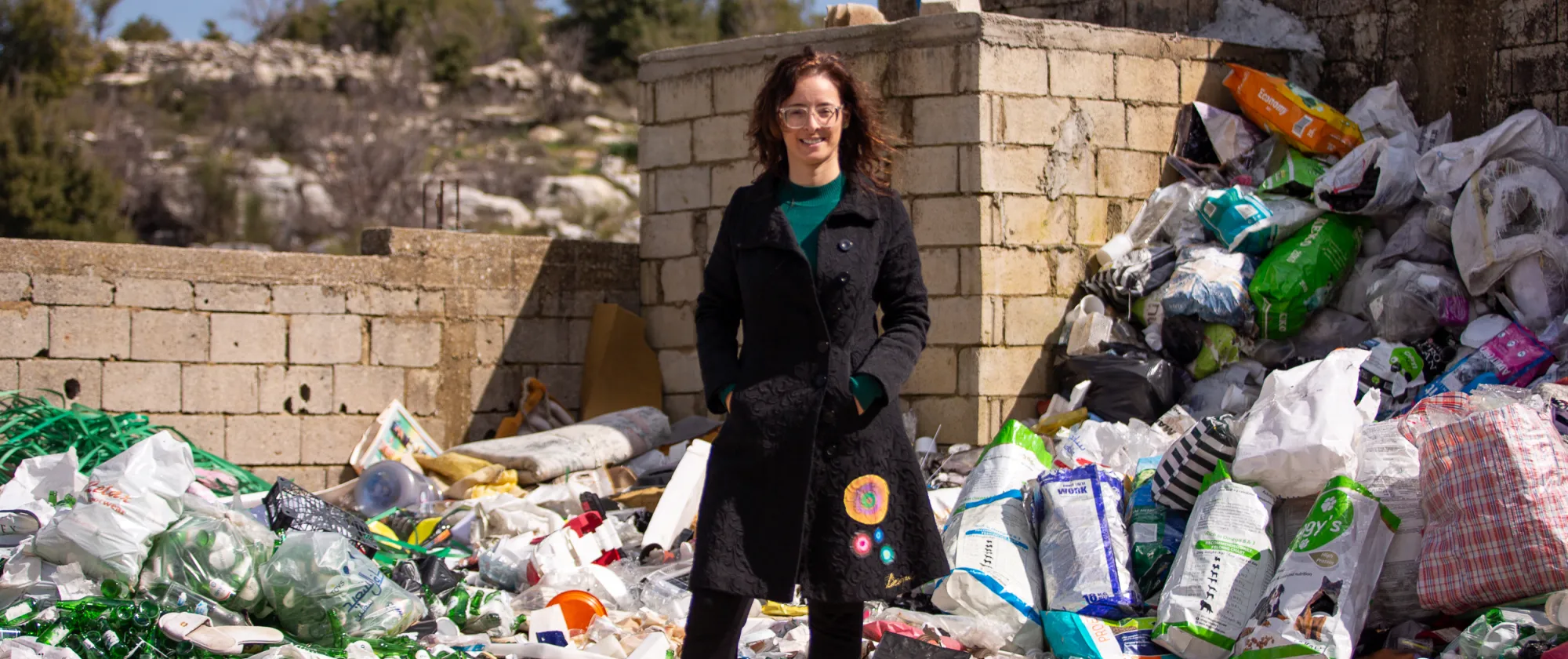 women entrepreneur posing for a profile photo in lebanon