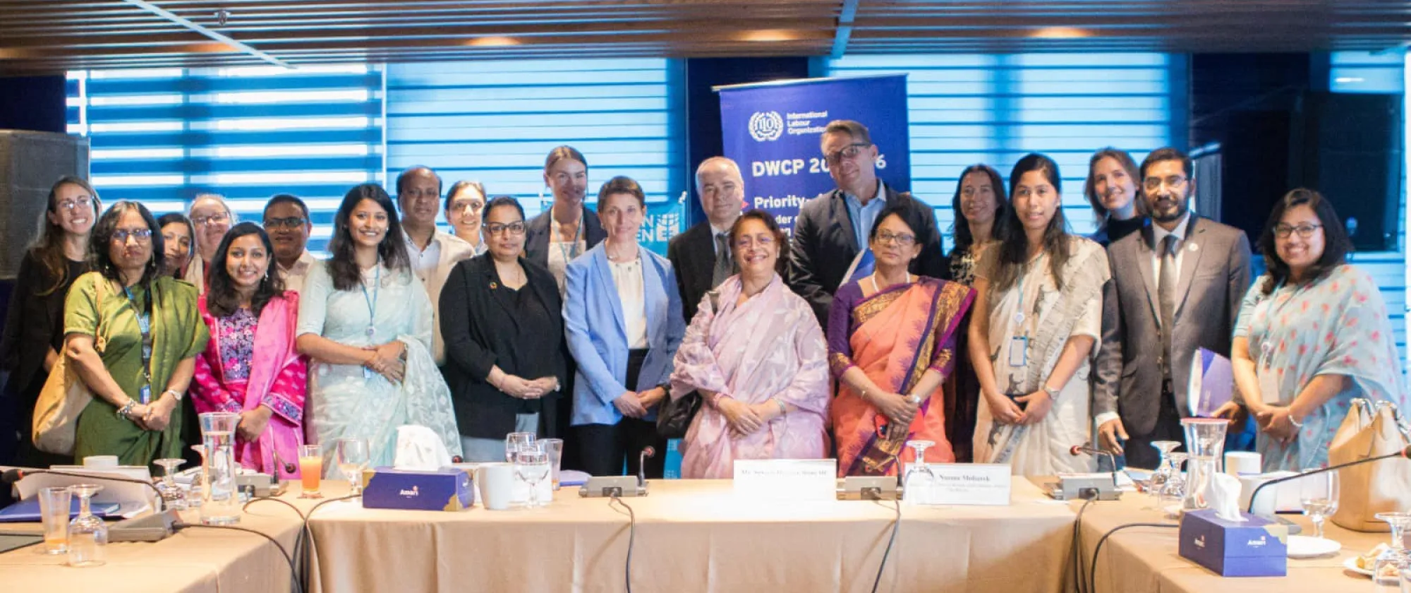 Participants at the dialogue  