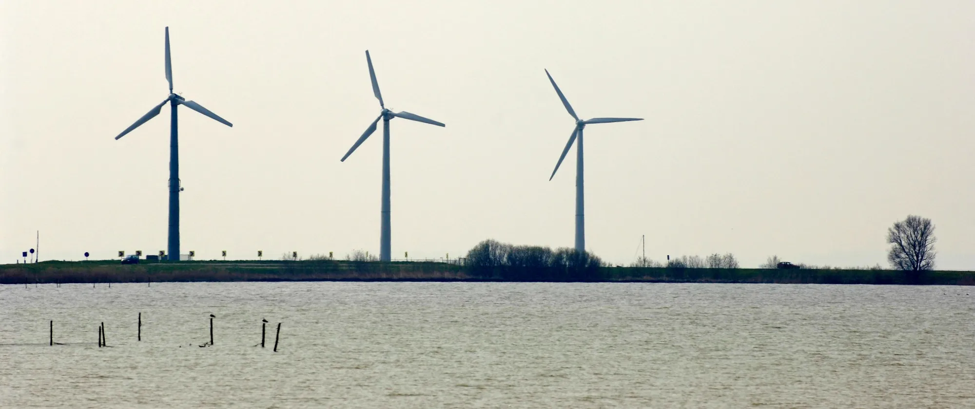 Wind turbines in the Netherlands