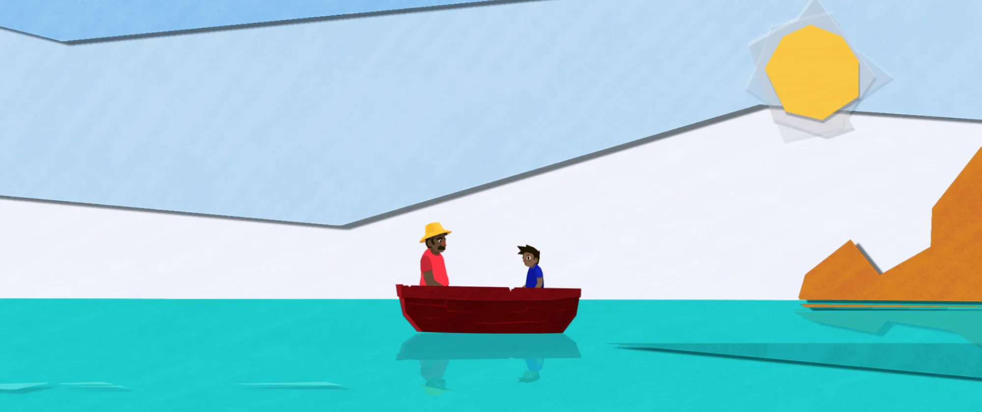 Fotograma del corto "Redes, un video animado sobre trabajo infantil