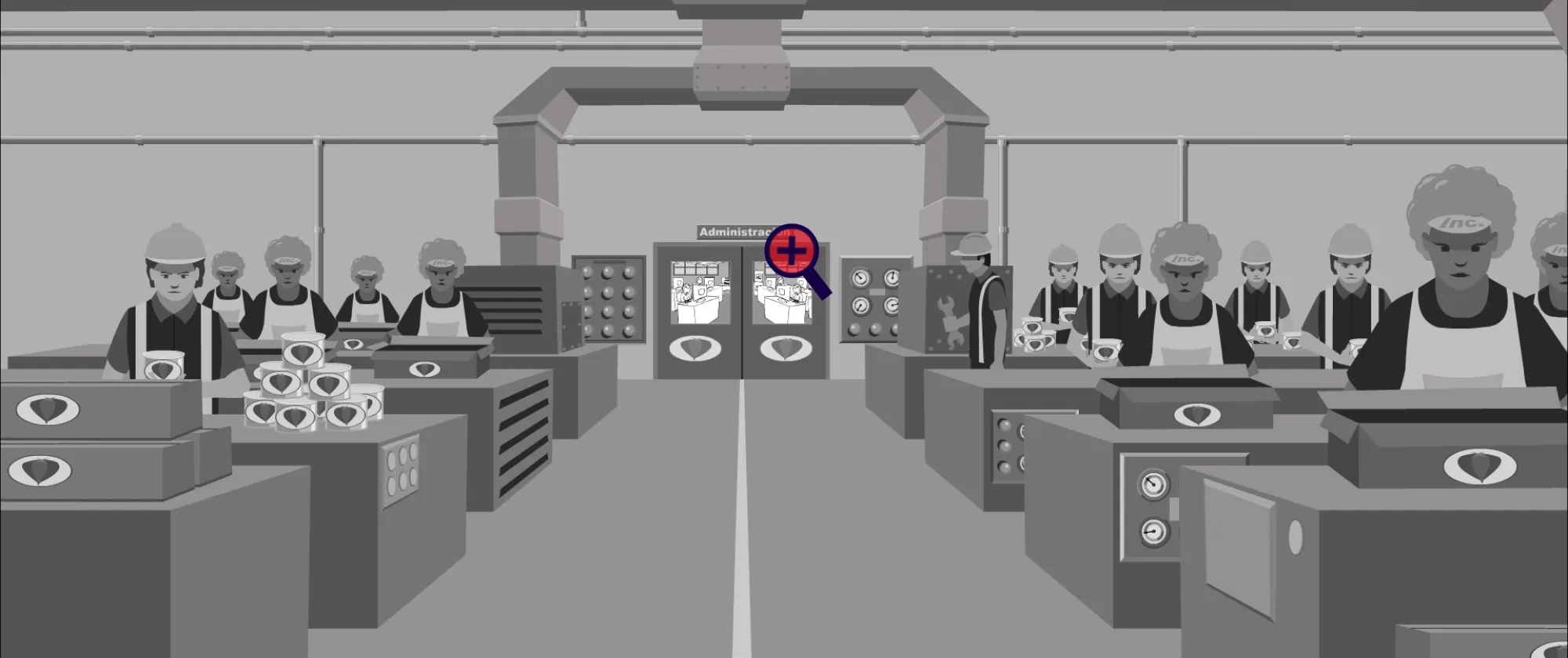 Fotograma del corto "Zoom", un video animado sobre trabajo infantil
