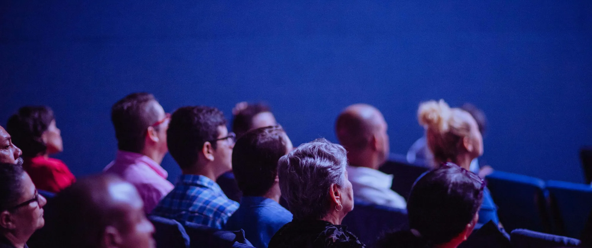 Audience attending a lecture