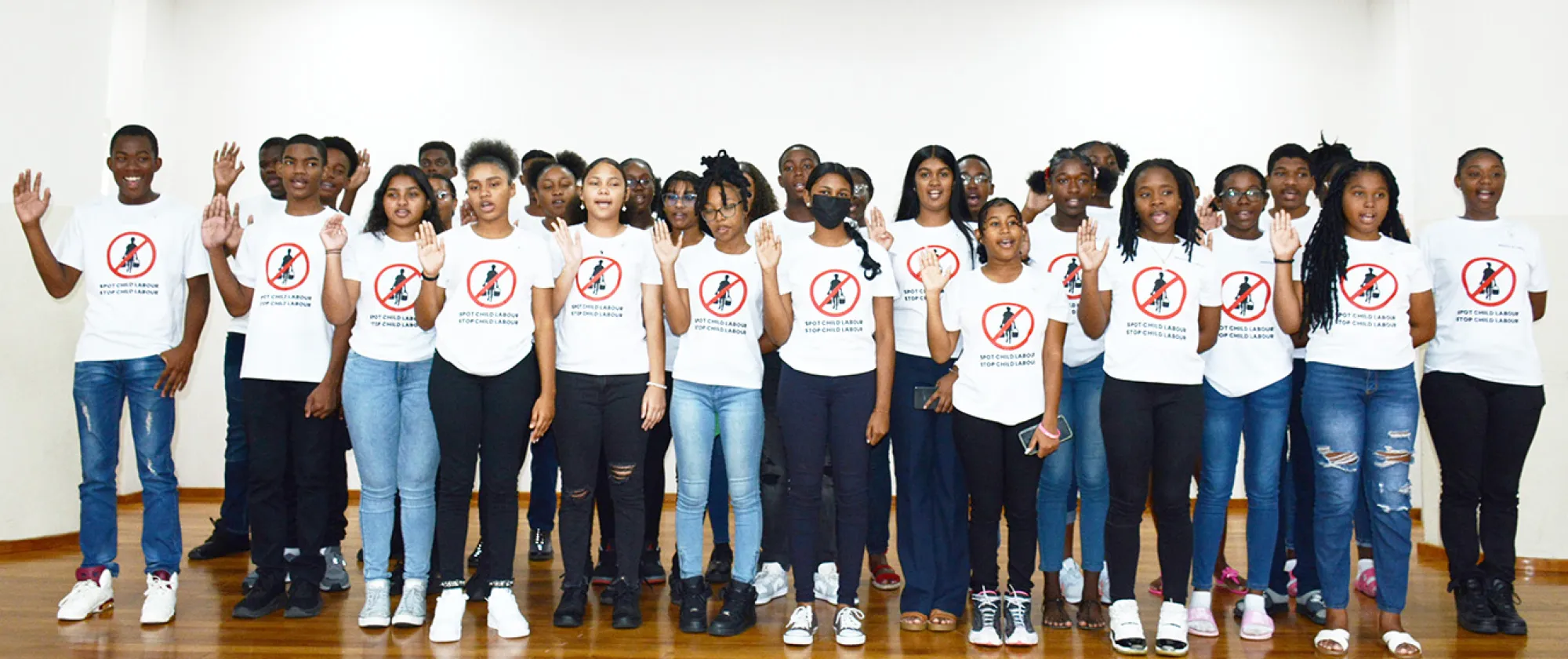 Trinidad and Tobago child labour ambassadors, 2024